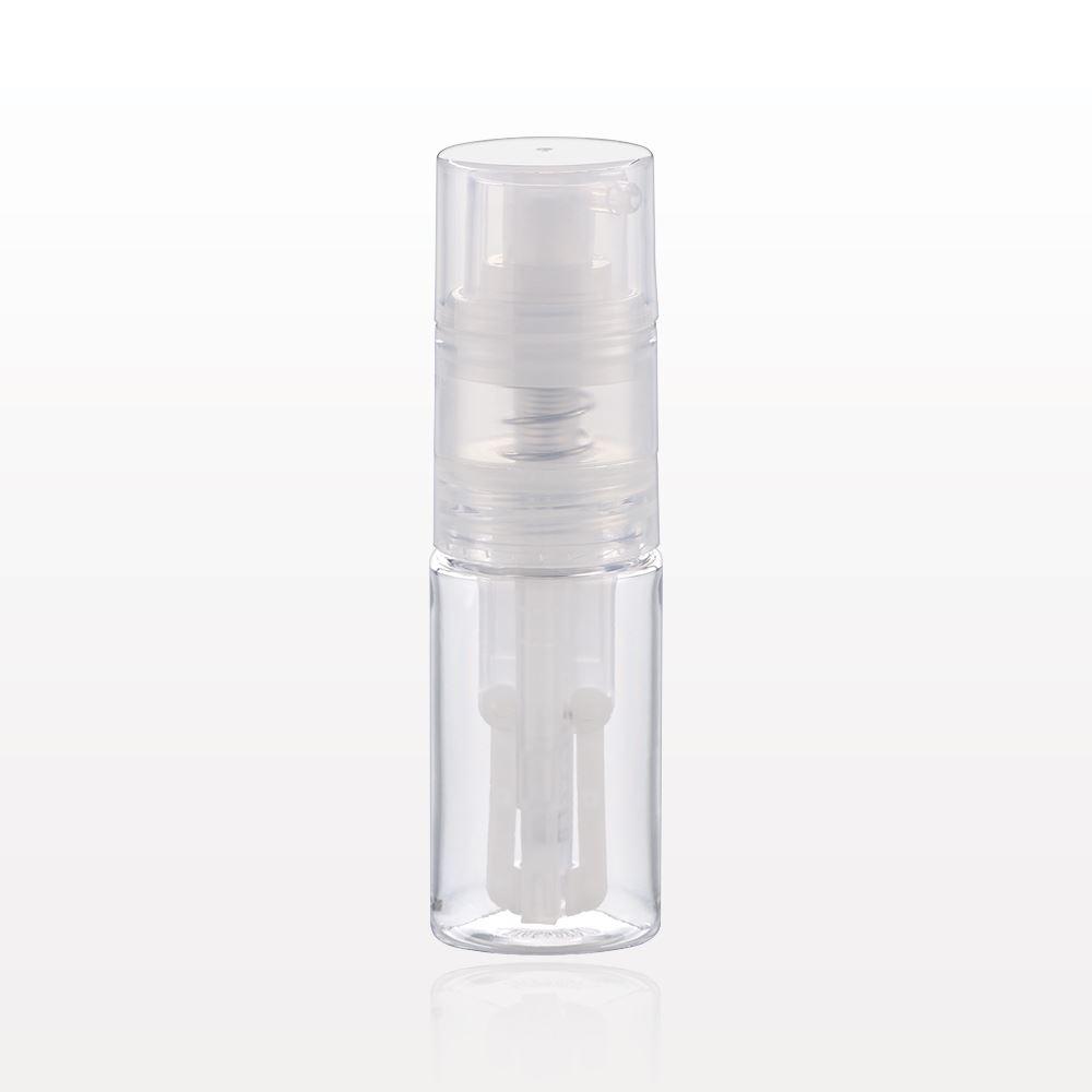 Fine Mist Powder Spray Bottle, Clear