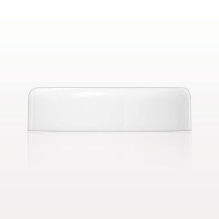 Flat Threaded Cap, White for 29264, 29578, 29579, 29595