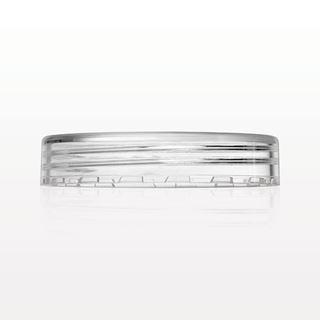 Flat Threaded Cap, Clear for 502203