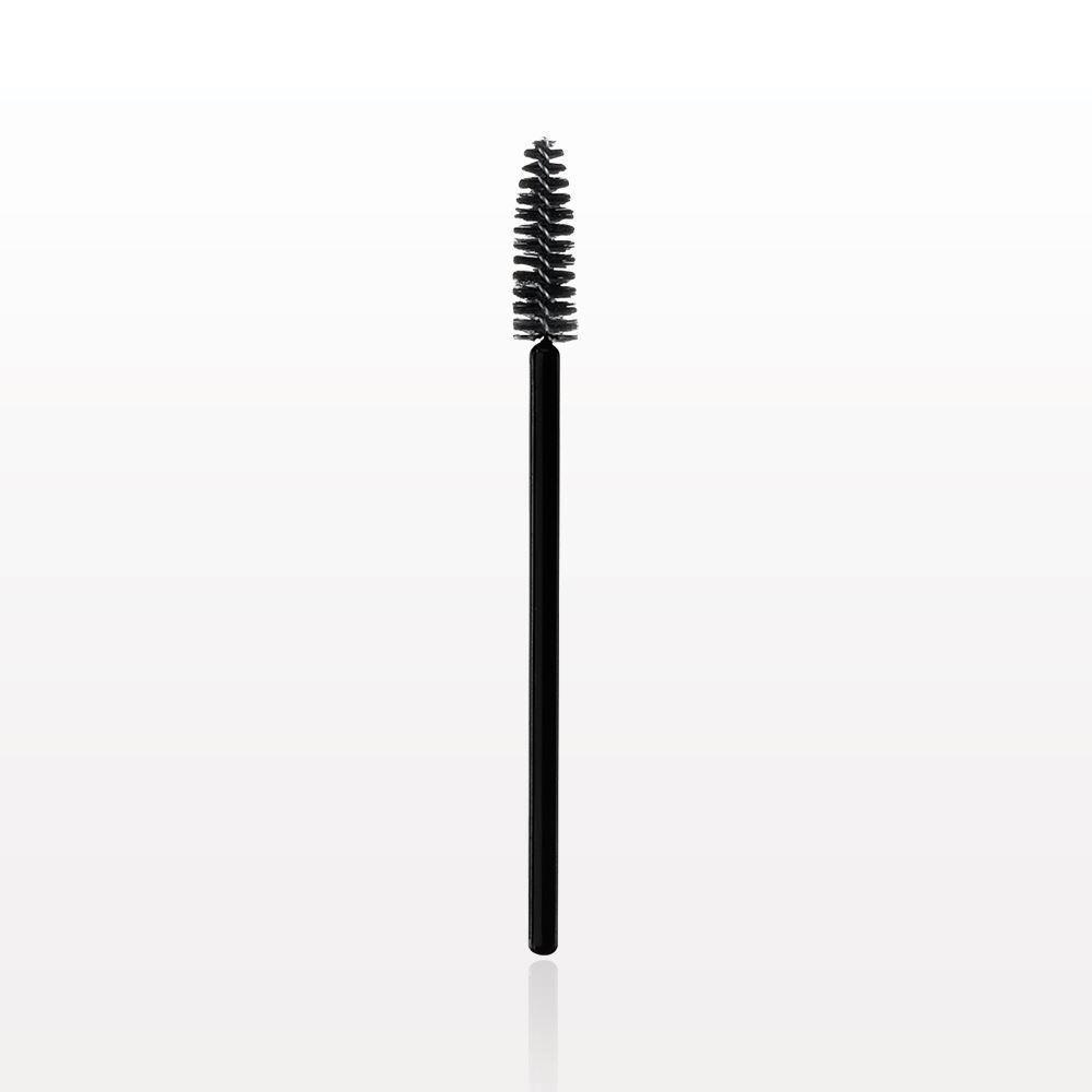 Large Tapered Head Mascara Wand with Black Handle, 4 inch