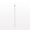 White Point/Round Tip Swab with Black Paper Handle in Cylinder Container