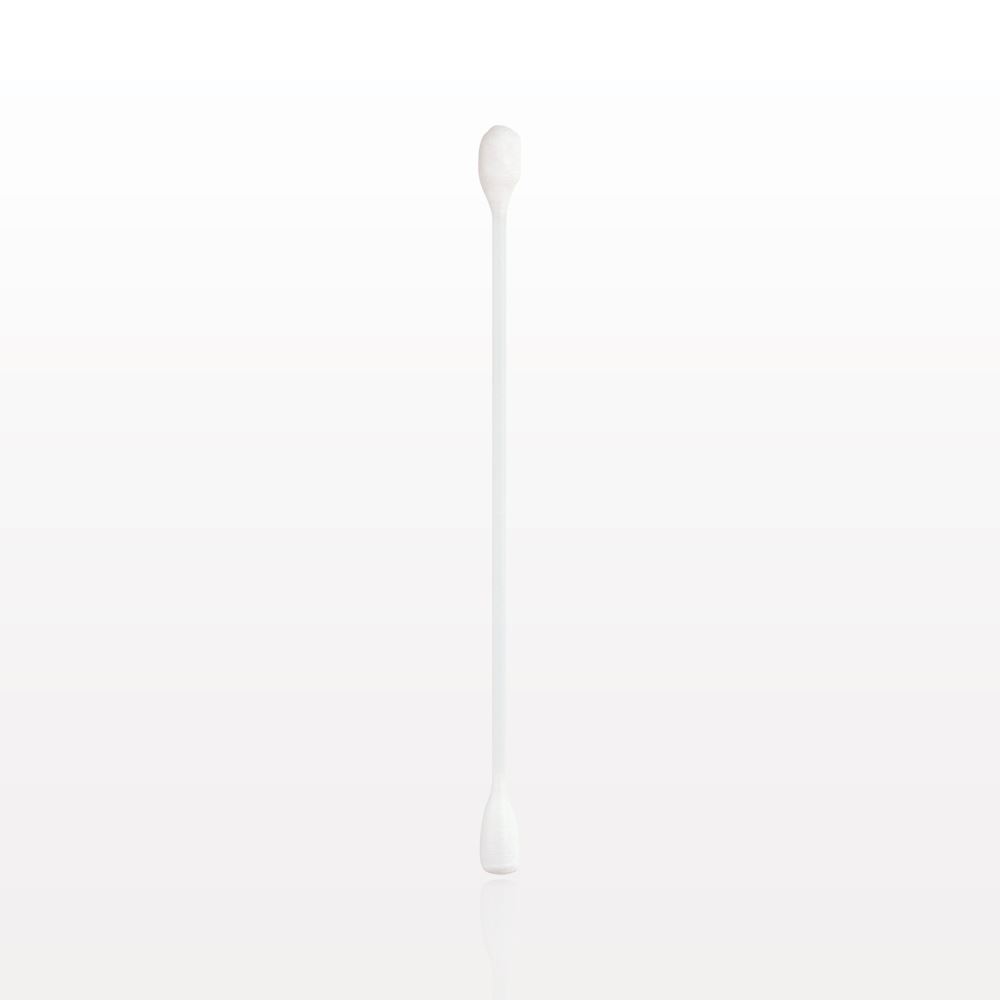 Swab-Rayon Double Tip, 8  Plastic Handle