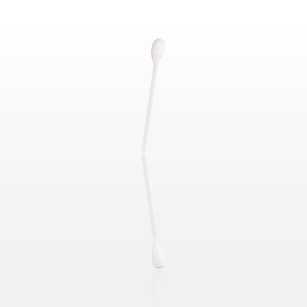 Swab-Rayon Double Tip, 8  Plastic Handle