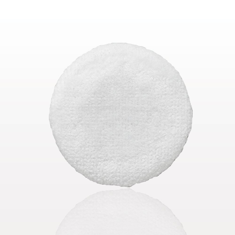 Compact Puff, White, Satin Top 51mm Dia x 6mm thick Bulk