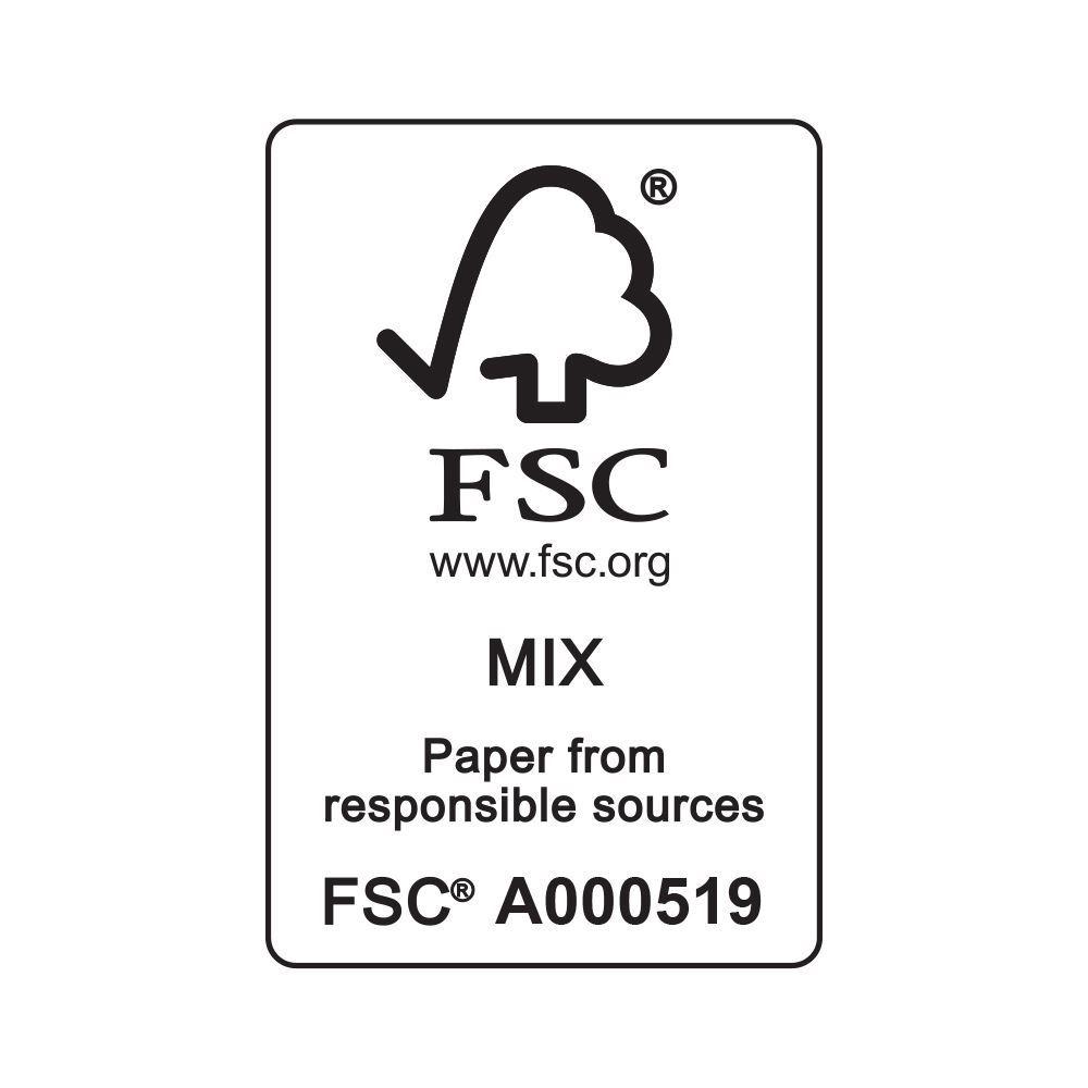 Lip Brush with FSC® Certified White Paper Handle