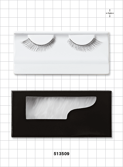 Naturally Flared False Eyelashes, Black