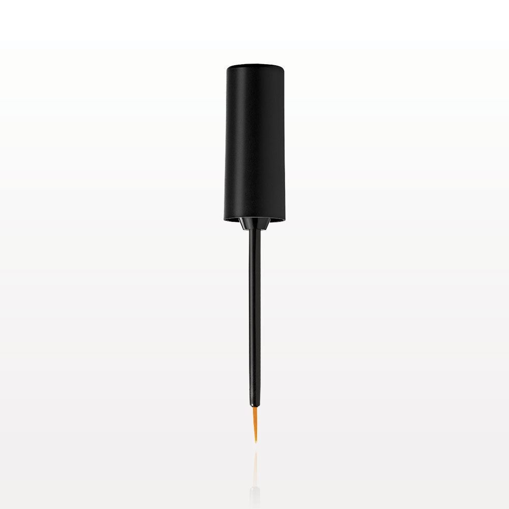 Cap, Matte Black with Eyeliner Brush Tip Applicator and Wiper for 87021