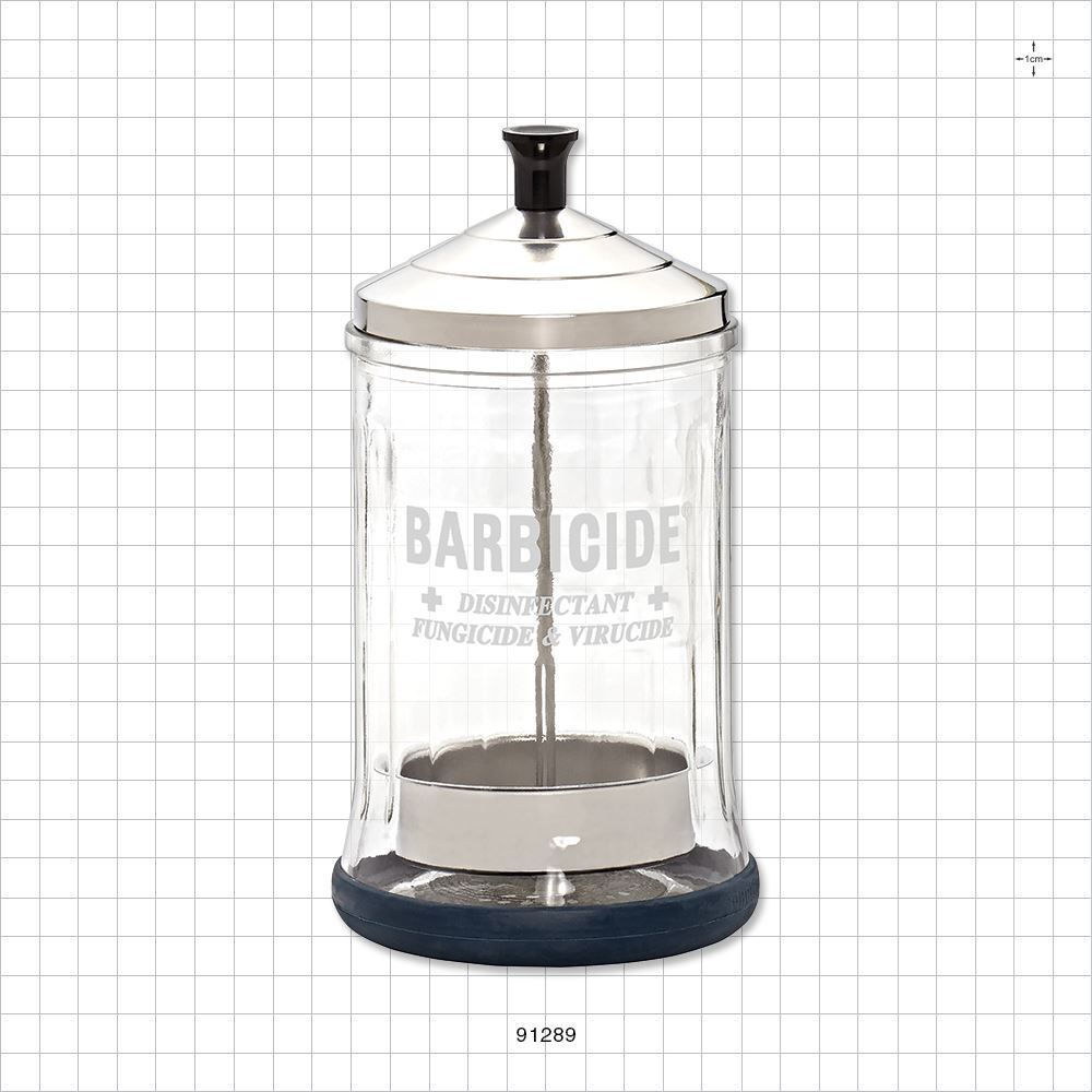 Midsize Barbicide® Disinfectant Jar