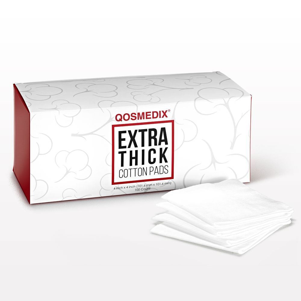 Qosmedix Extra Thick Cotton Pads