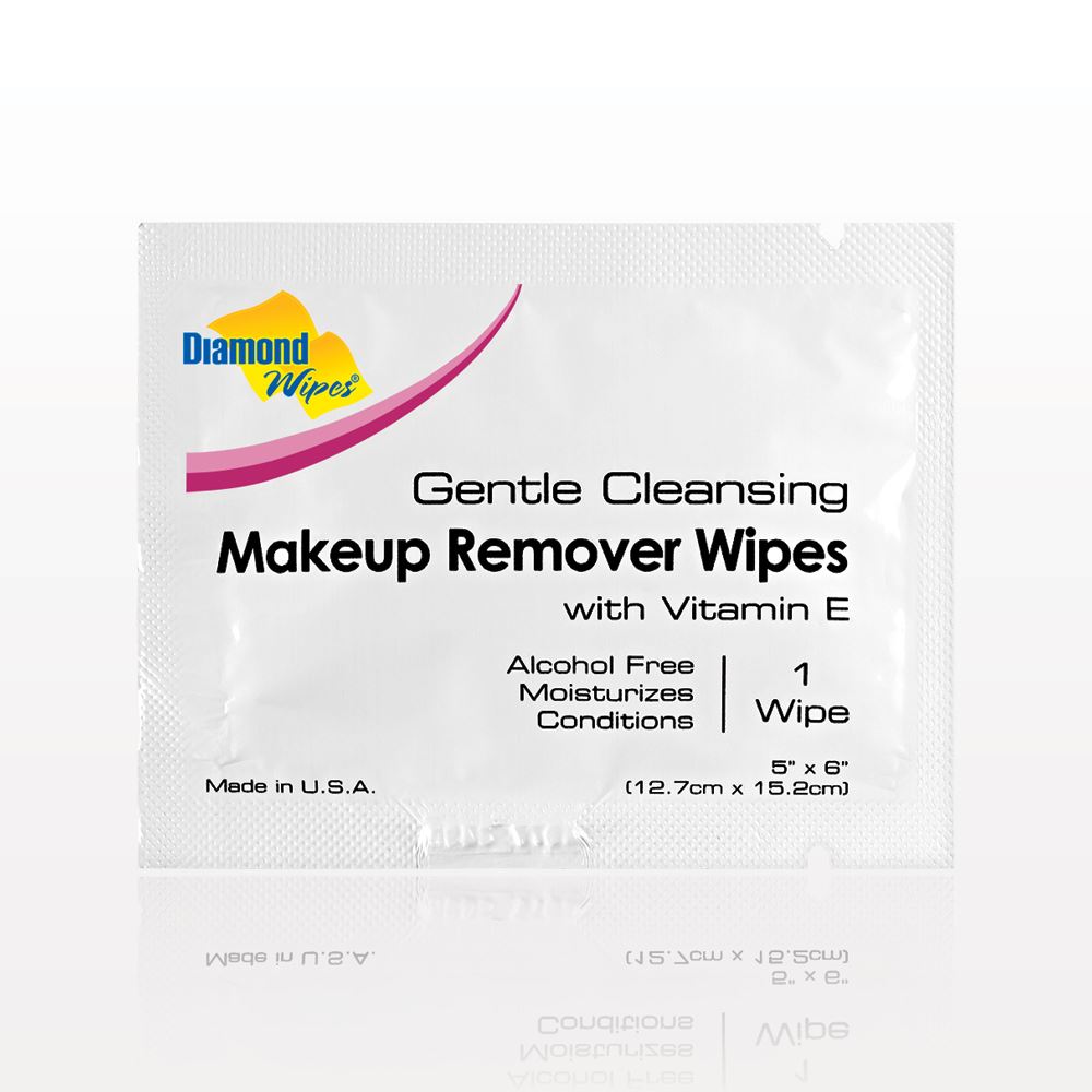 Diamond Wipes Gentle Cleansing Makeup Remover Wipes